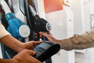 Commercial fleet managers using Chevron fuel cards for driver controls and reporting insights