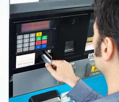 Fleet managers tracking fuel card accounts with detailed reporting and rebate controls